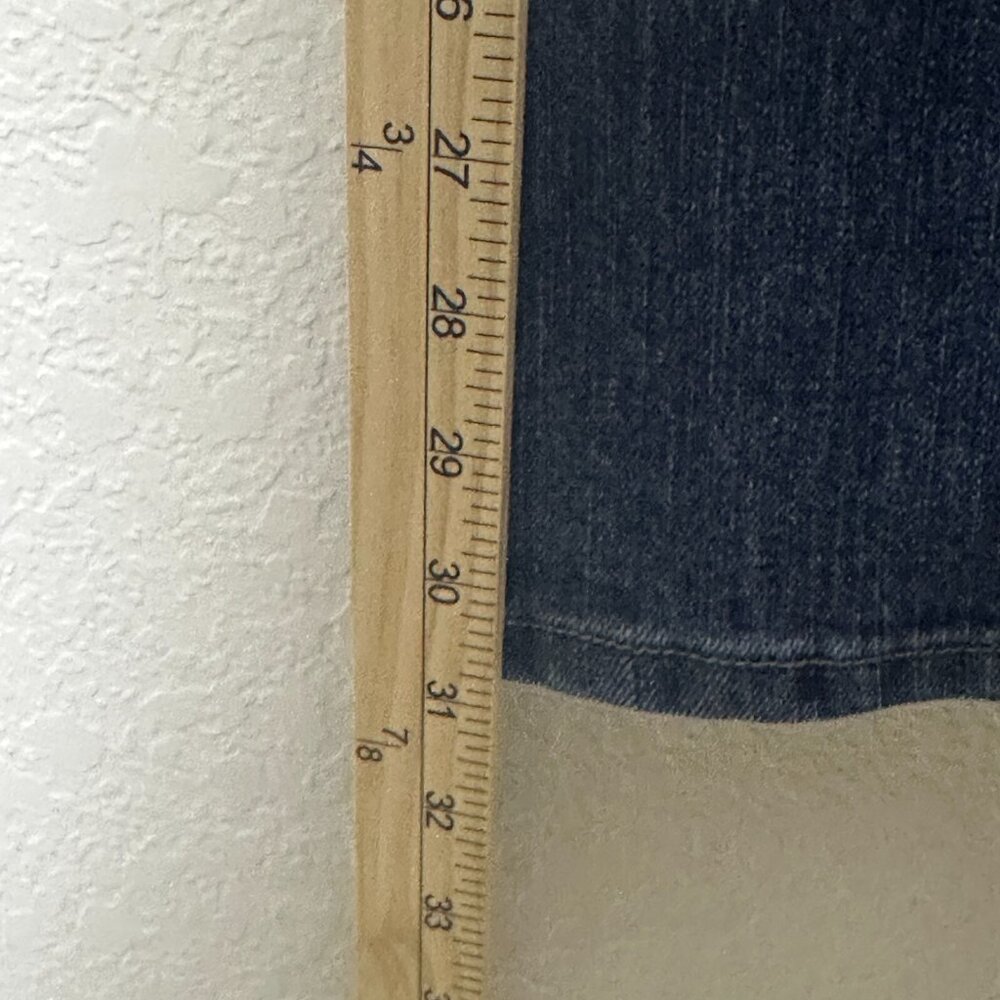 Y2K Southpole Flared Womens 13 Jeans Denim Bootcut Fit Light Blue Wash Western - Picture 8 of 16